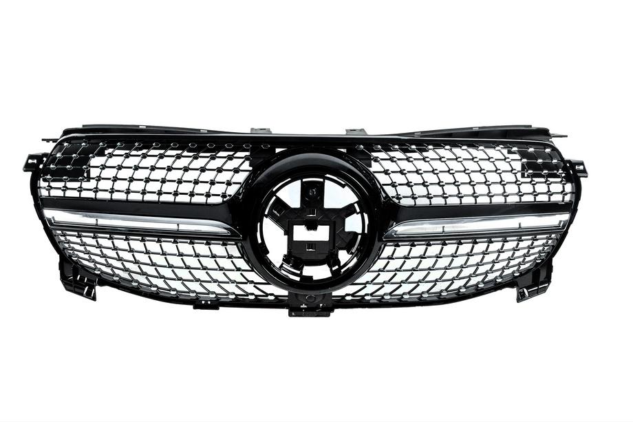 Mercedes GLE coupe C167 2019- Front grille Diamond Black (for Base 2019-2023) Image