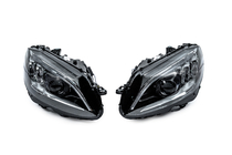 Mercedes C-class W205 2014-2021 Front headlights with Full LED modules (for HALOGEN, 2 pcs) photo 1