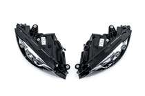 Mercedes C-class W205 2014-2021 Front headlights with Full LED modules (for HALOGEN, 2 pcs) photo 4
