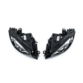 Front full LED headlights (for halogen, 2 pcs) Mercedes C-сlass W205 2014-2021 photo 4