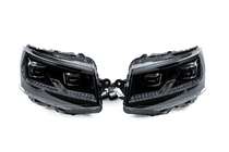 Volkswagen T6 2015-2024 Front headlights with FullLed Black V2 modules (2015-2019, 2 pcs) photo 1