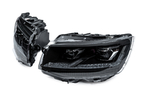 Volkswagen T6 2015-2024 Front headlights with FullLed Black V2 modules (2015-2019, 2 pcs) photo 3