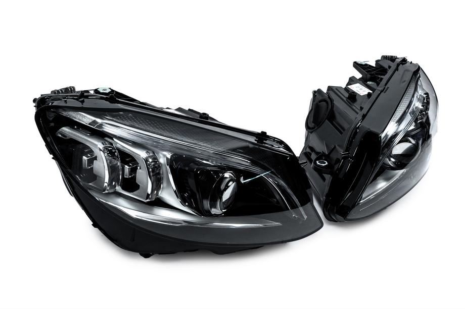 Mercedes C-class W205 2014-2021 Front headlights with Full LED modules (for LED, 2 pcs) Photo 4