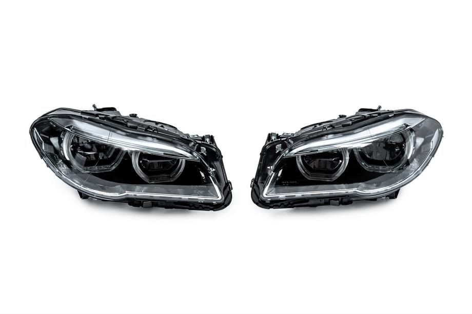 BMW 5 Series F10/F11 2010–2016 Front headlights with Full LED modules (2013-2016, 2 pcs) Image
