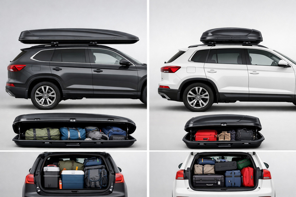 Long or short roof box: Which format is really more practical