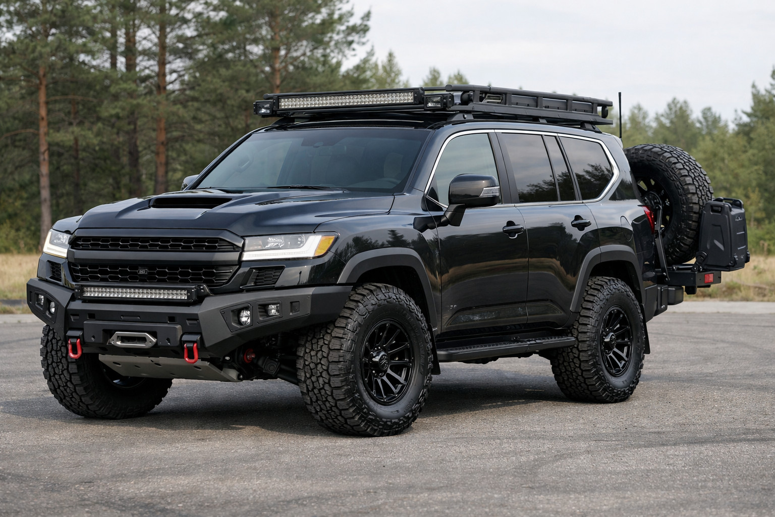 What to add to a Toyota Land Cruiser 300 if the stock look feels too tame