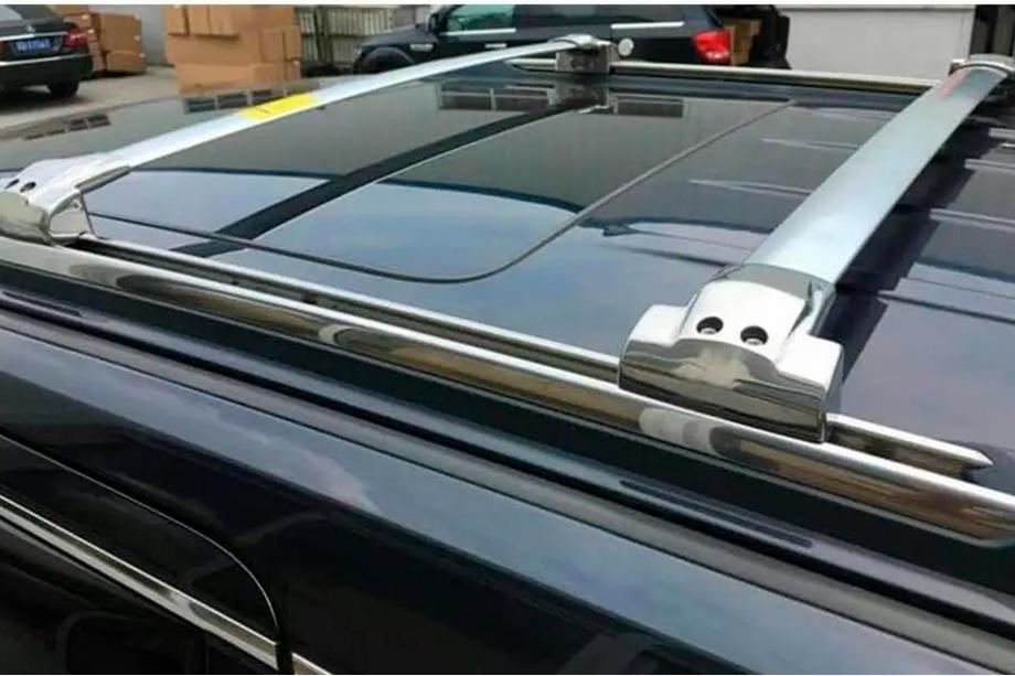 Toyota Land Cruiser 200 2007-2021 Roof rack cross bars for OEM roof rails (2 pcs) Photo 8