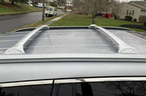 Acura MDX 2013-2020 Roof rack cross bars for integrated roof rails OEM (2 pcs) Chrome photo 2