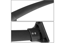 Acura MDX 2013-2020 Roof rack cross bars for integrated roof rails OEM (2 pcs) Chrome photo 9