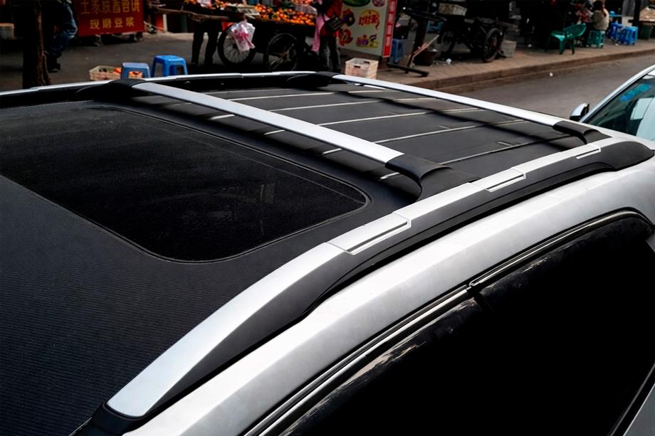 Ford Ecosport 2013-2022 Roof rack cross bars for integrated roof rails OEM (2 pcs) Black Photo 3