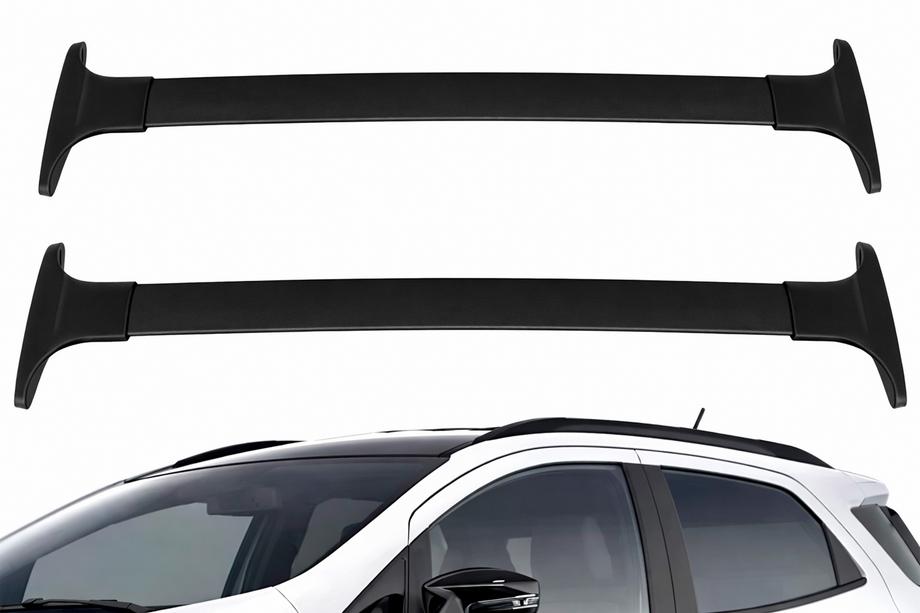 Ford Ecosport 2013-2022 Roof rack cross bars for integrated roof rails OEM (2 pcs) Black Photo 2