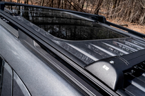 Ford Explorer 2019- Roof rack cross bars for integrated roof rails OEM (2019-2023, 2 pcs) Black photo 4