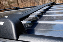 Ford Explorer 2019- Roof rack cross bars for integrated roof rails OEM (2019-2023, 2 pcs) Black photo 5
