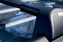 Ford Explorer 2019- Roof rack cross bars for integrated roof rails OEM (2019-2023, 2 pcs) Black photo 6