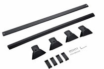 Ford Explorer 2019- Roof rack cross bars for integrated roof rails OEM (2019-2023, 2 pcs) Black photo 7