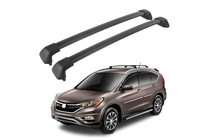 Honda CRV 2012-2016 Roof rack cross bars for integrated roof rails OEM (2 pcs) Grey photo 3