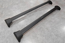 Honda Pilot 2022- Roof rack cross bars for integrated roof rails OEM (2 pcs) Black photo 2