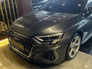 Audi A3 2020- Front lip spoiler EuroCap (for S-line, 2020-2024, ABS) photo 2