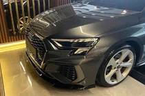 Audi A3 2020- Front lip spoiler EuroCap (for S-line, 2020-2024, ABS) photo 3