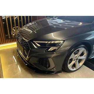Front lip spoiler EuroCap (for S-line, 2020-2024, ABS) photo 3