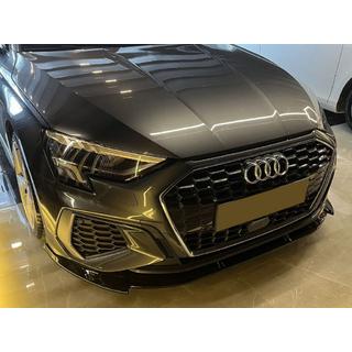 Front lip spoiler EuroCap (for S-line, 2020-2024, ABS) photo 1