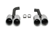 BMW X4 G02 2018- Silver exhaust tips in X4M F98 (V2) style photo 7