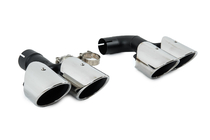 BMW X3 G01 2018- Silver exhaust tips in X3M F97 style (V1) photo 3
