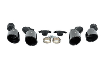 BMW X5 G05 2019–2026 V2 Black exhaust tips in X5M F95 style photo 1