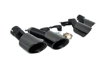 BMW X5 G05 2019–2026 V2 Black exhaust tips in X5M F95 style photo 4