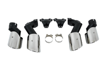 BMW X5 G05 2019–2026 V2 Silver exhaust tips in X5M F95 style photo 2