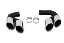 BMW X6 G06 2019–2027 V1 Silver exhaust tips in X6M F96 style photo 6