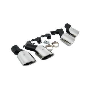 V2 Silver exhaust tips in X6M F96 style photo 4