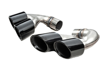 BMW X6 G06 2019–2027 Exhaust Tips V3 Black, X6M F96 Style photo 4