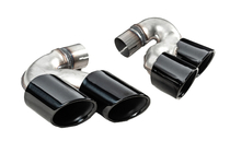 BMW X6 G06 2019–2027 Exhaust Tips V3 Black, X6M F96 Style photo 2