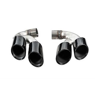 Exhaust Tips V3 Black, X6M F96 Style BMW X6 G06 2019–2027 photo 1