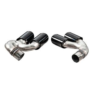 Exhaust Tips V3 Black, X6M F96 Style BMW X6 G06 2019–2027 photo 3