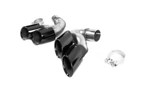 BMW X6 G06 2019–2027 V1 Black exhaust tips in X6M F96 style photo 6