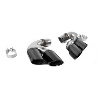 V1 Black exhaust tips in X6M F96 style BMW X6 G06 2019–2027 photo 4