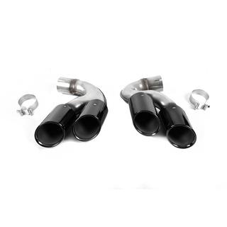 V1 Black exhaust tips in X6M F96 style BMW X6 G06 2019–2027 photo 1