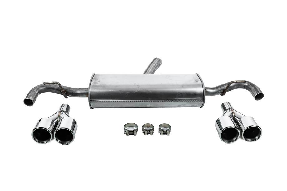 BMW X4 F26 2014-2018 Exhaust system with M-Sport tips Image