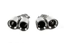 BMW 6 Series G32 2017- Exhaust tips M6 Silver (2 pcs) photo 2