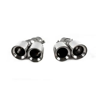 Exhaust tips M6 Silver (2 pcs) photo 2