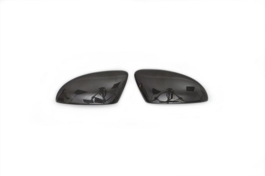 Volkswagen Beetle 2011-2015 Mirror Covers (2 pcs, Real Carbon) Photo 2