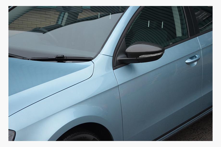 Volkswagen Beetle 2011-2015 Mirror Covers (2 pcs, Real Carbon) Photo 12
