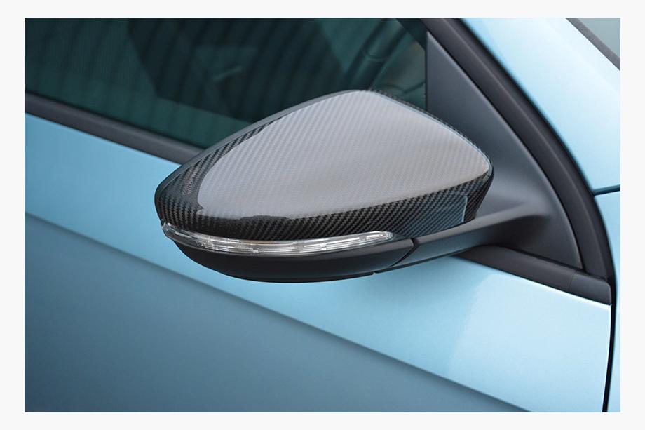 Volkswagen Beetle 2011-2015 Mirror Covers (2 pcs, Real Carbon) Photo 14