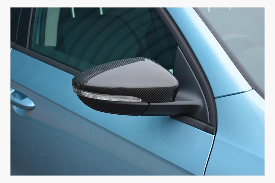 Volkswagen Beetle 2011-2015 Mirror Covers (2 pcs, Real Carbon) Photo 15
