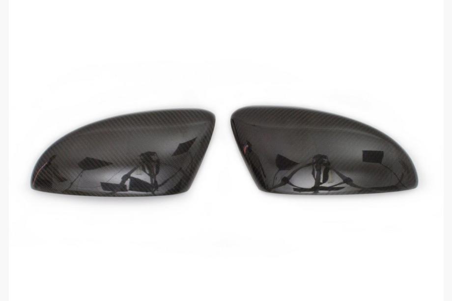 Volkswagen Beetle 2011-2015 Mirror Covers (2 pcs, Real Carbon) Photo 3