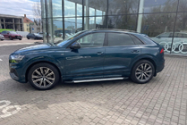 Audi Q8 2018- Allmond Grey side steps (2 pcs, aluminum) photo 1