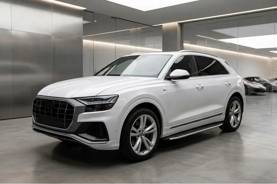 Audi Q8 2018- Maya V2 Side Steps (2 pcs, Aluminum) Image