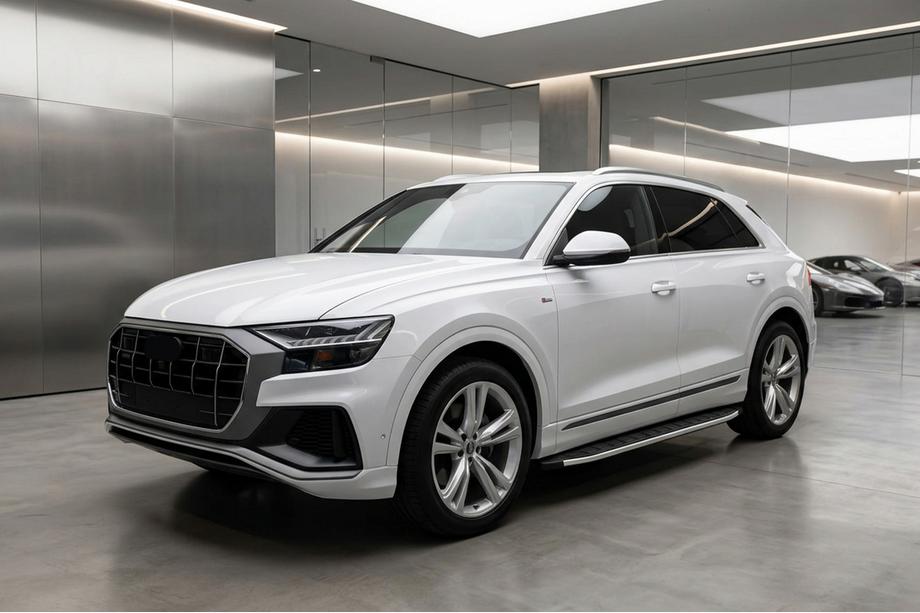 Audi Q8 2018- Fullmond Side Steps (2 pcs, Aluminum) Image